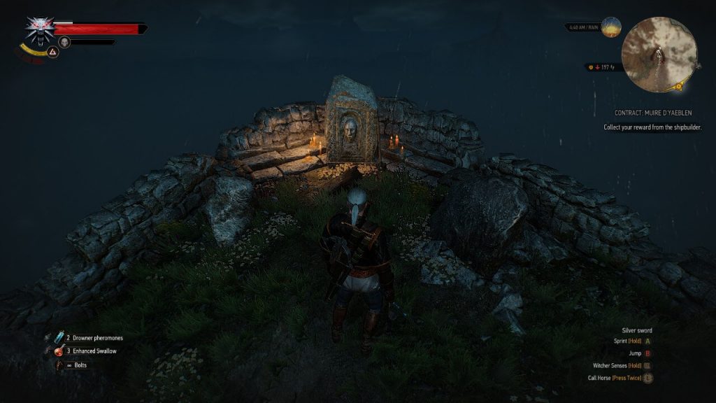 Image of geralt exploration For levels & gear for the witcher 3 leveling guide