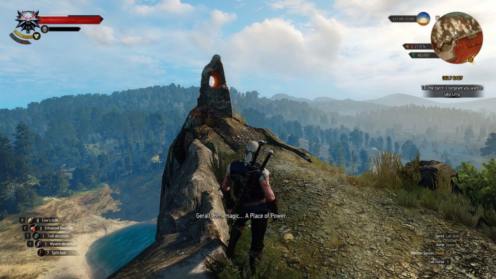 Witcher 3 Place of Power Screenshot