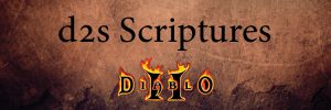 DIablo 2 Scriptures - How to read .d2s Banner