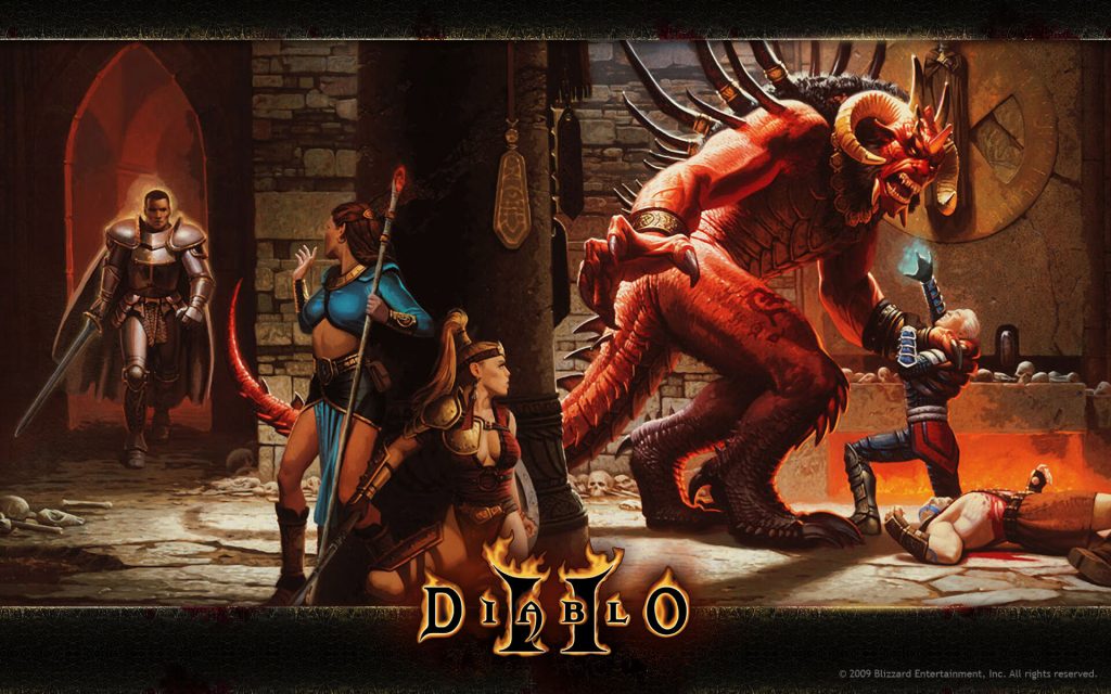 New Diablo 2 Blizzard Official Art